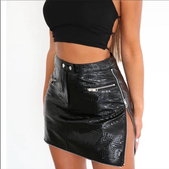 I.AM.GIA Dresses & Skirts - I.AM.GIA Jagger Snake Print Mini Skirt